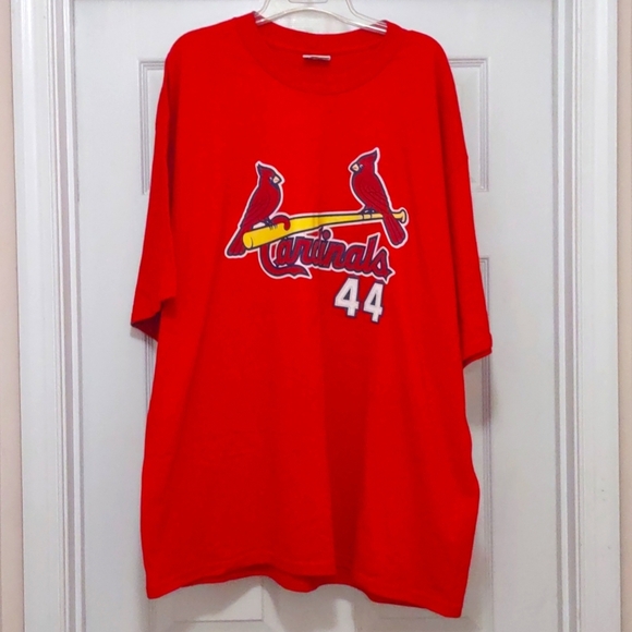 Lee Sport St. Louis Cardinals Men's T-shirt Number 44 Jason Isringhausen - Picture 1 of 5